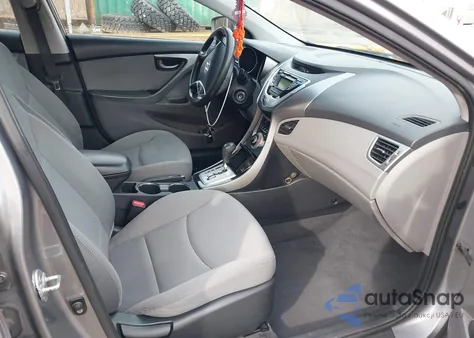 2012 Hyundai Elantra Gls (Ulsan Plant) from USA, damaged, VIN KMHDH4AE0CU446136